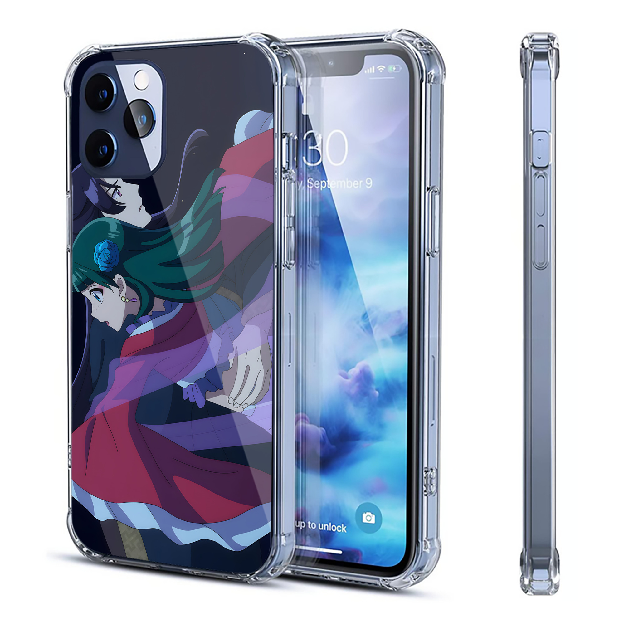（画像用） 薬屋のひとりごと The Apothecary Diaries 【iPhone 12シリーズ対応】透明スマホケース（クリアソフトケース）